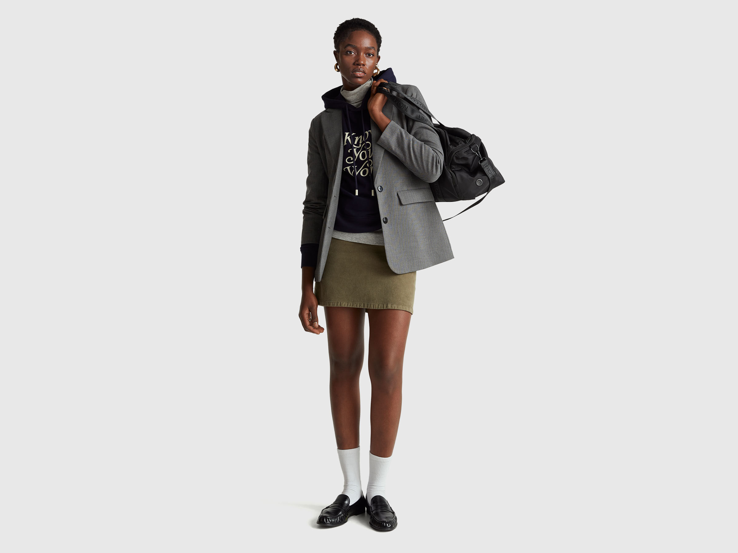 SWEATER W/HOOD Women image number 3